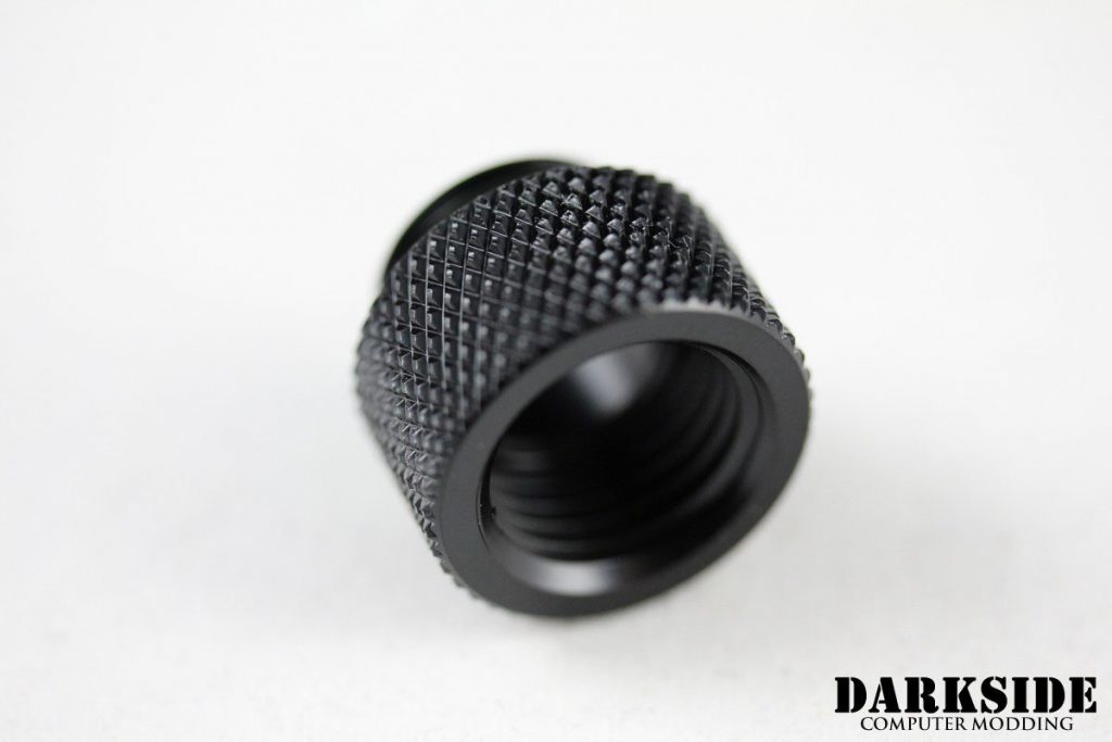 10mm Spacer Adapter - Male-Female G1/4 - Black-2