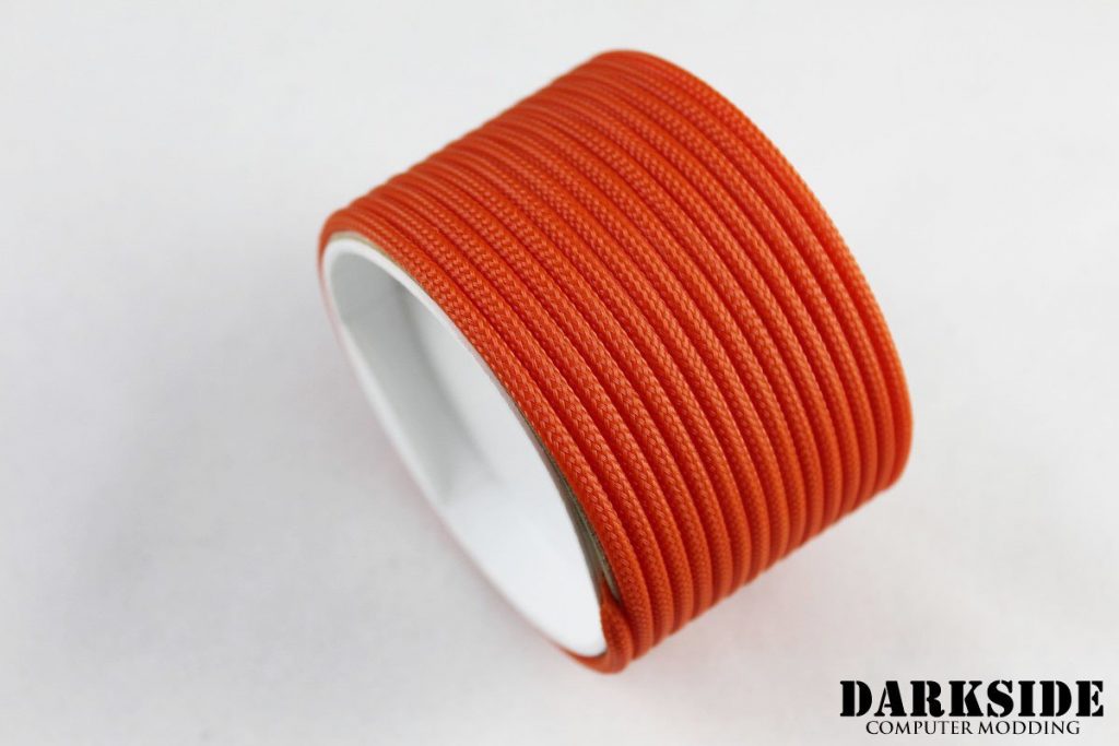 5/32" (4mm) DarkSide HD Cable Sleeving - Orange II