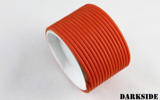 5/32" (4mm) DarkSide HD Cable Sleeving - Orange II