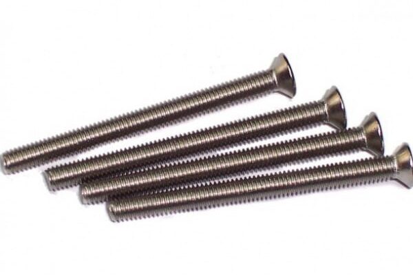 Radiator screws M3 x 30mm flat head (4 pieces)