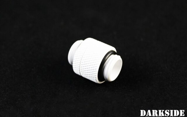 14 mm Rotary Spacer Adapter - Male-Male G1/4 - White