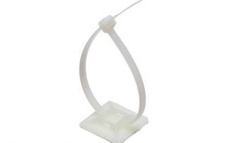 1" Zip Tie Mount - White