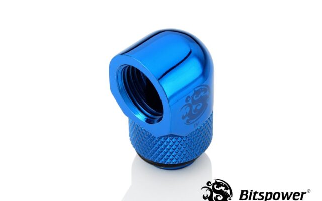 Royal Blue Rotary 90-Degree IG1/4" Extender