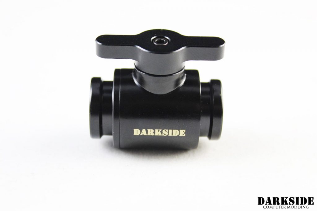 Ball Shutoff Mini-Valve - Black-3