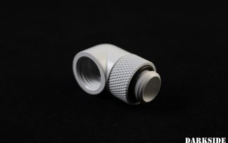 Angled 90°Adapter Fitting  G1/4 - White