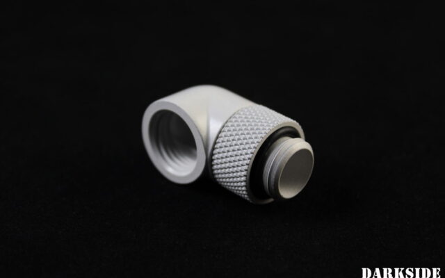 Angled 90°Adapter Fitting  G1/4 - White