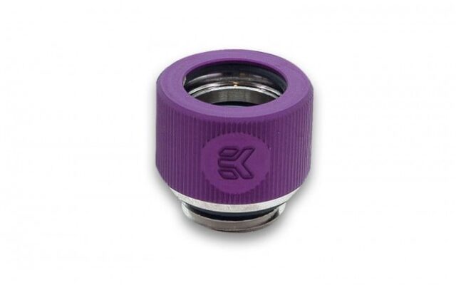 EK-HDC Fitting 12mm G1/4 - Purple