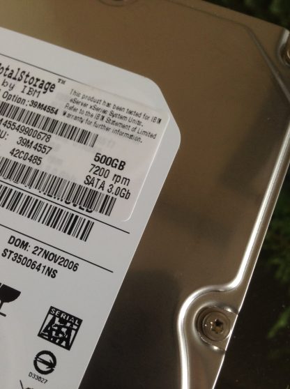Seagate SATA3 500Gb HDD - USED-2