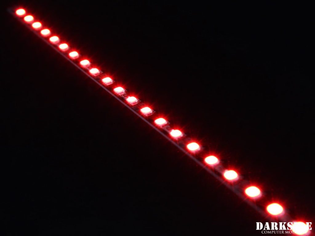 12" (30cm) DarkSide CONNECT G2 Dimmable Rigid LED Strip - RED G2-3