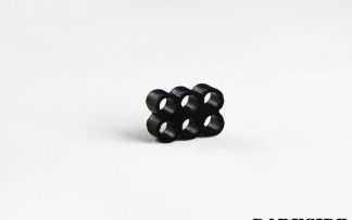 6-pin PCI-E Cable Wire Management Closed Holder - Black
