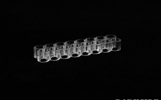 16-pin Cable Wire Management Closed Holder - Clear
