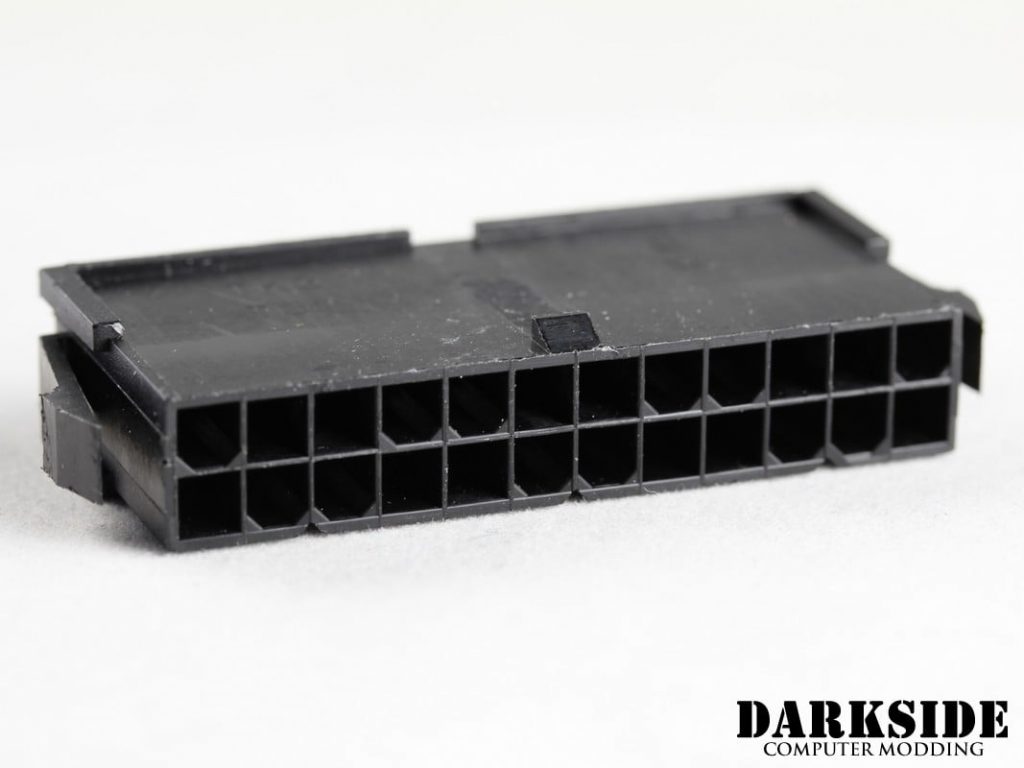 24-Pin ATX Male Power Connector - Black-2