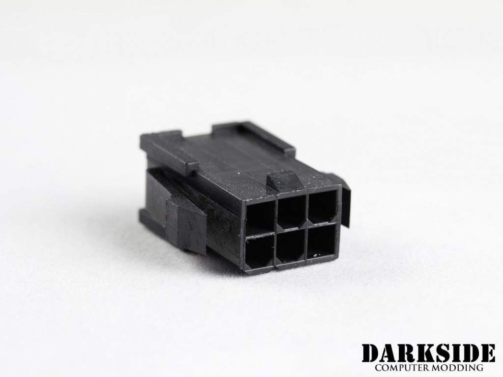 6-pin Male PCI-E  Connector - Black-2