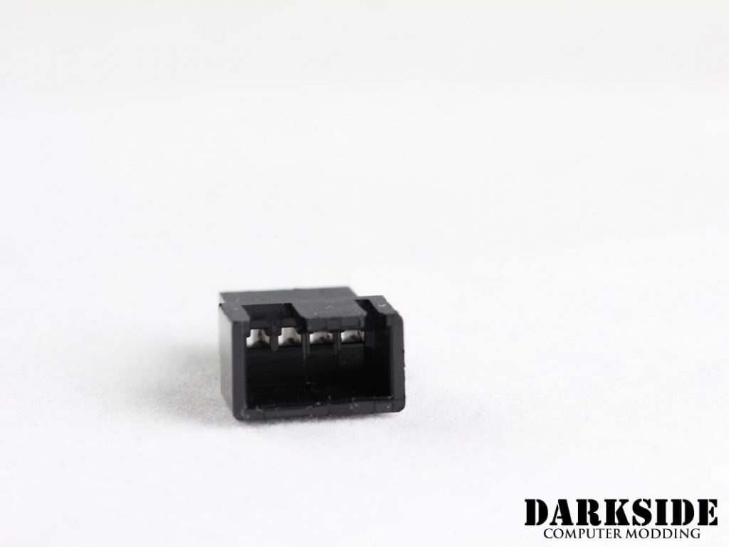 4-Pin Male PWM Fan Connector (crimp pin type) - Black-3