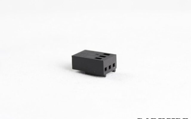 3-Pin Female Fan Connector - Black