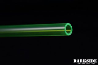 Green PETG Hard Tube 10/8mm - 500mm