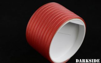 1/4" ( 6mm ) DarkSide High Density Cable Sleeving - Opaque Red