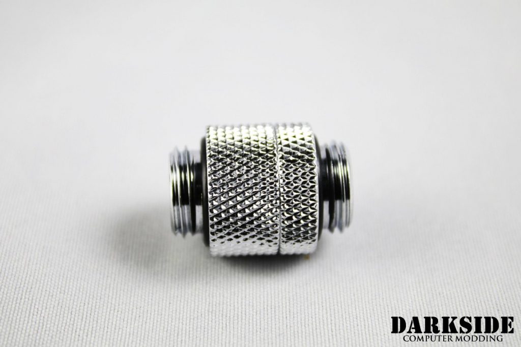 14 mm Rotary Spacer Adapter - Male-Male G1/4 - Chrome