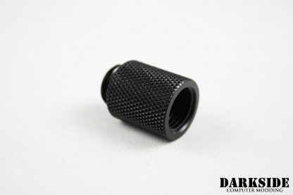 20mm Spacer Adapter - Male-Female G1/4 - Black-2