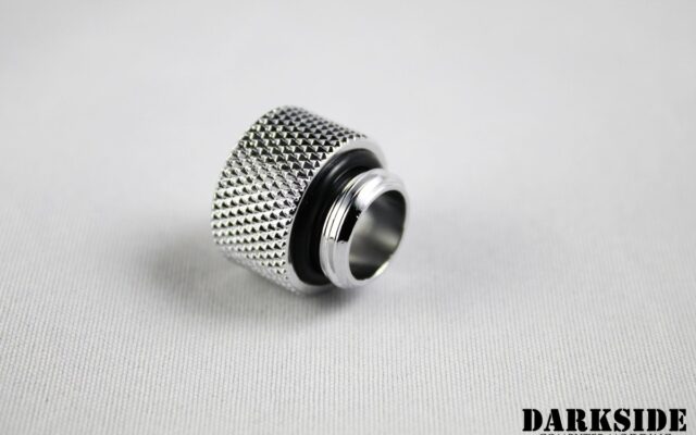 10mm Spacer Adapter - Male-Female G1/4 - Chrome