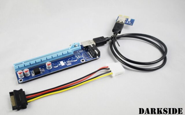 PCI-E 16x to 1x Riser Cable Kit