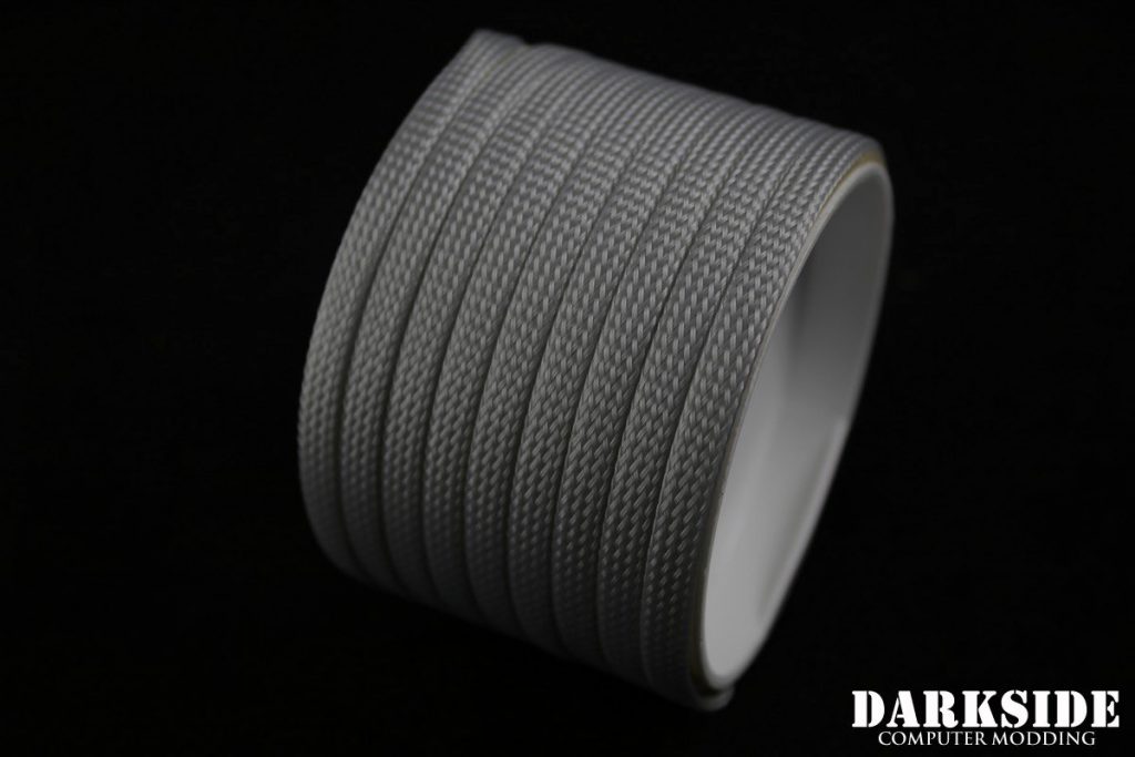 1/4" ( 6mm ) DarkSide High Density Cable Sleeving - Titanium Gray