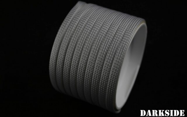 1/4" ( 6mm ) DarkSide High Density Cable Sleeving - Titanium Gray