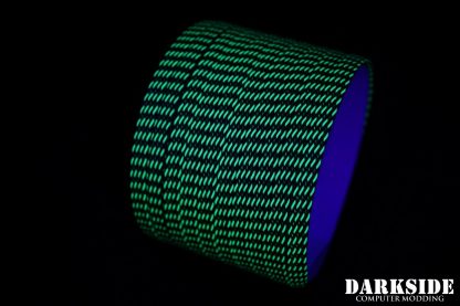 1/4" ( 6mm ) DarkSide High Density Cable Sleeving - Commando II UV