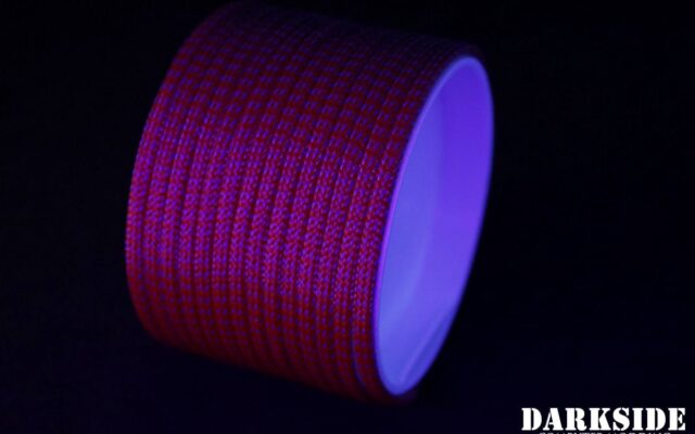 5/32" (4mm) DarkSide HD Cable Sleeving - Lava II UV