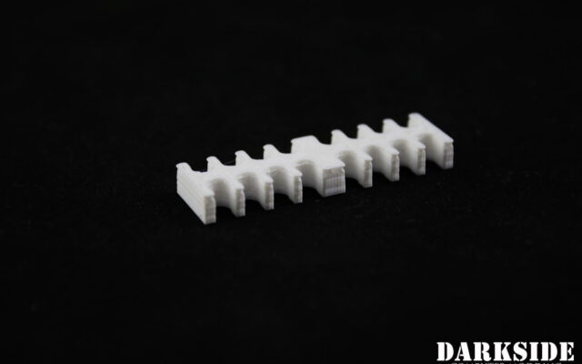 16-pin Cable Management Holder Comb - White