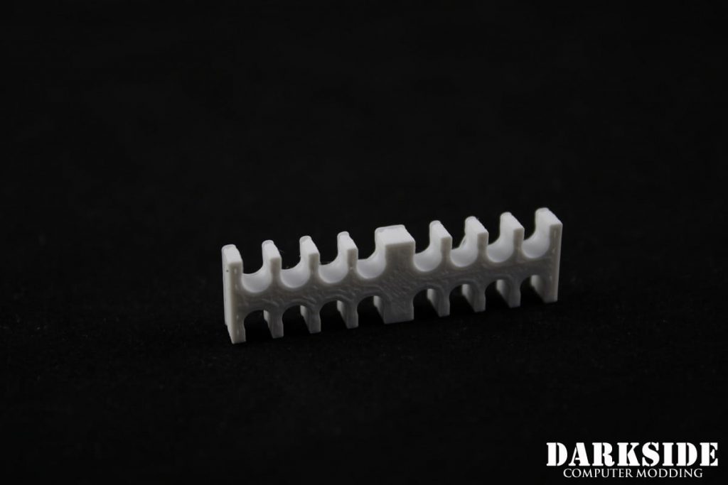 16-pin Cable Management Holder Comb - White-2