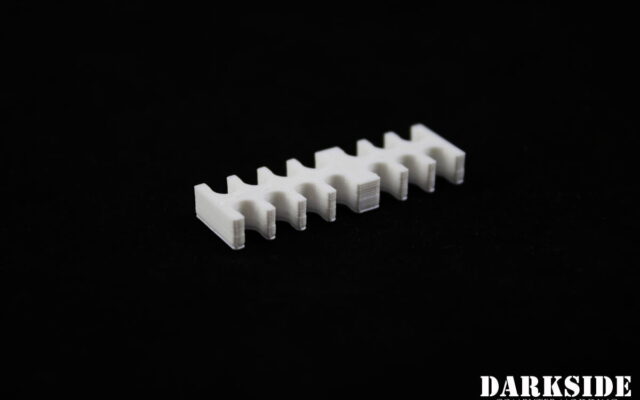 14-pin Cable Management Holder Comb - White