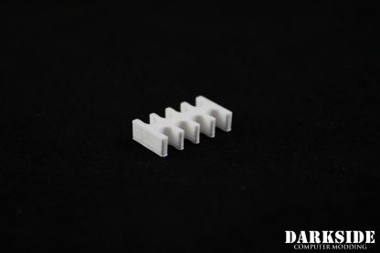 8-pin Cable Management Holder Comb - White