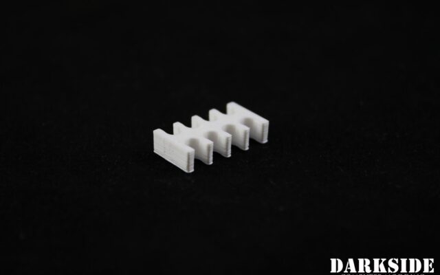 8-pin Cable Management Holder Comb - White