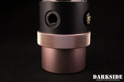 D5 BARREL 220  Reservoir-Top Combo -Black  (pump installation optional) MEDIUM Rev2-9