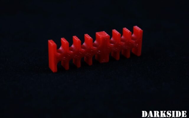14-pin Cable Management Holder Comb - Red