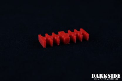 12-pin Cable Management Holder Comb - Red-2