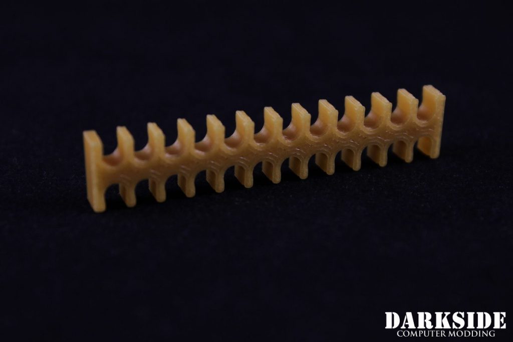 24-pin Cable Management Holder Comb - Gold