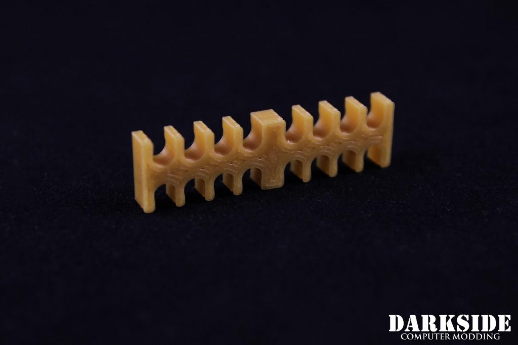 16-pin Cable Management Holder Comb - Gold