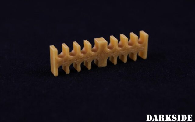 16-pin Cable Management Holder Comb - Gold
