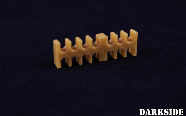 14-pin Cable Management Holder Comb - Gold