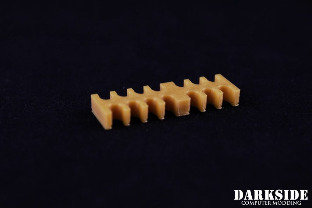 14-pin Cable Management Holder Comb - Gold-2