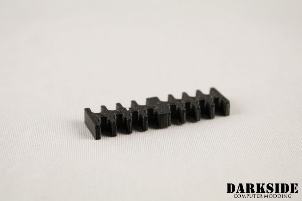 16-pin Cable Management Holder Comb - Black-2