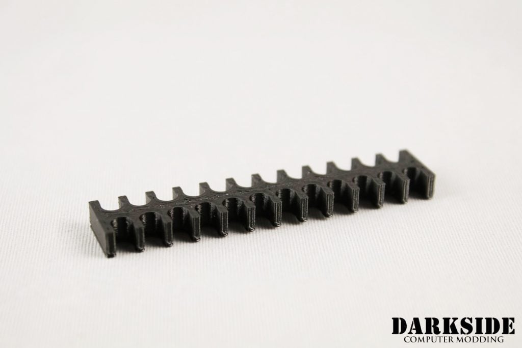 18-pin Cable Management Holder Comb - Black-2