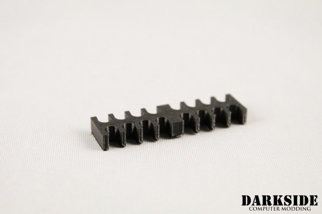 14-pin Cable Management Holder Comb - Black-2