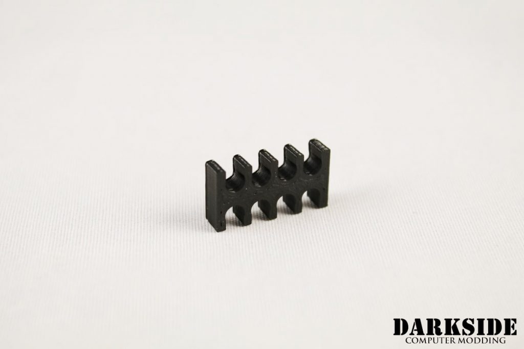 8-pin Cable Management Holder Comb - Black