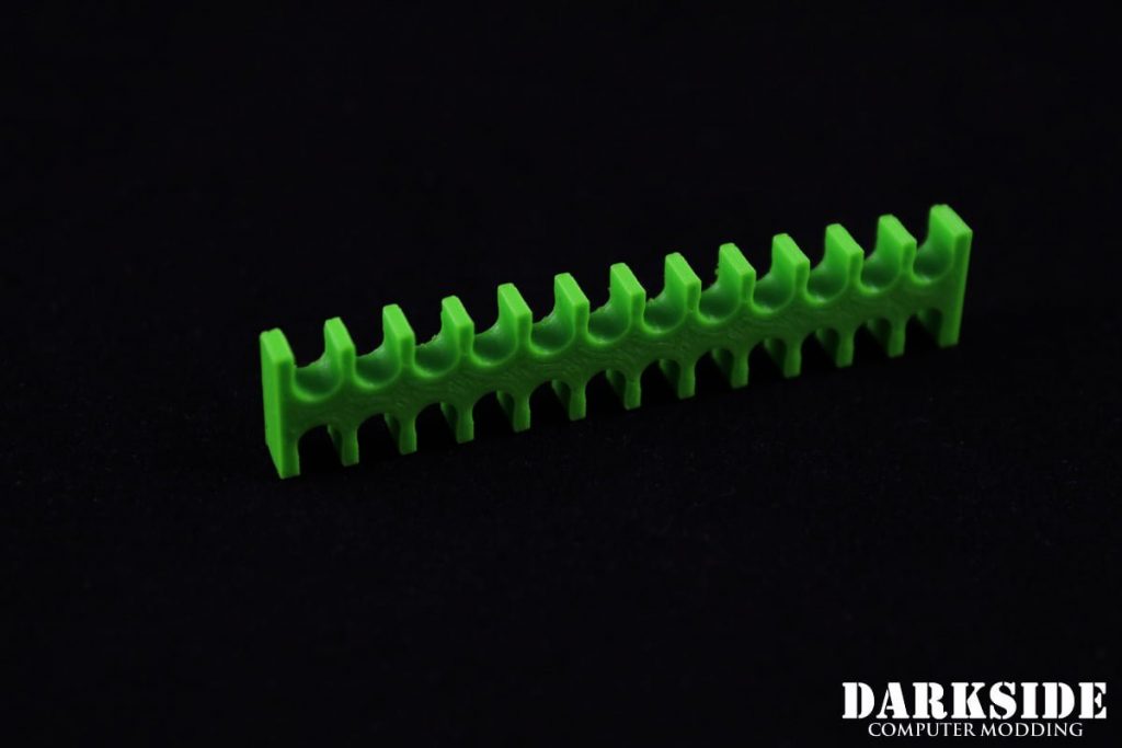 24-pin Cable Management Holder Comb - Green-2