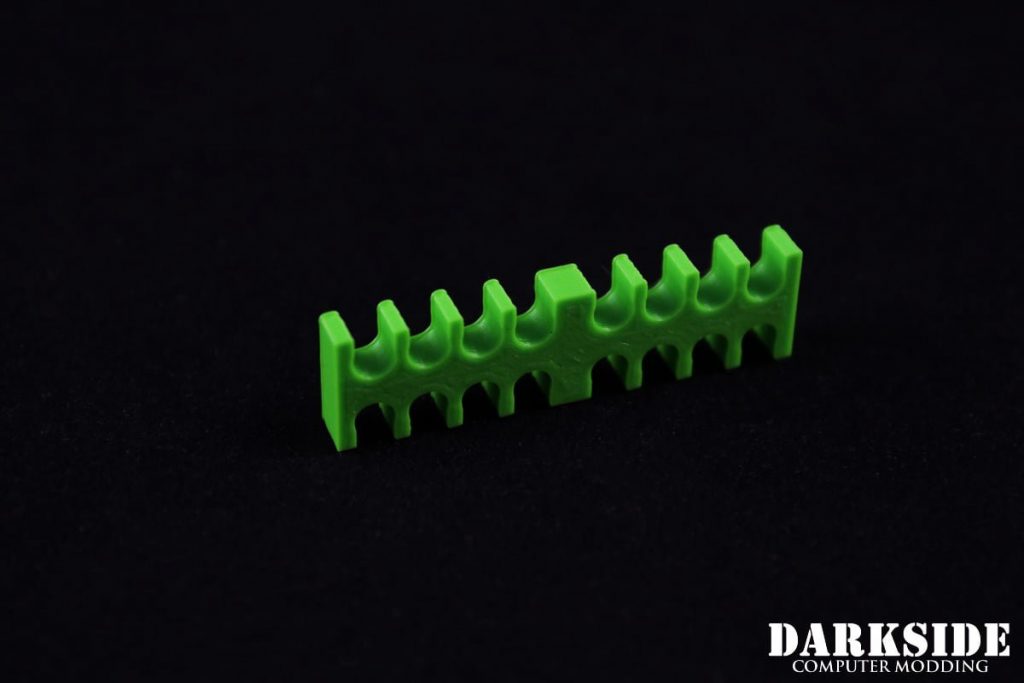 16-pin Cable Management Holder Comb - Green-2