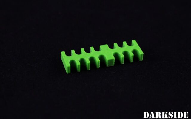 14-pin Cable Management Holder Comb - Green