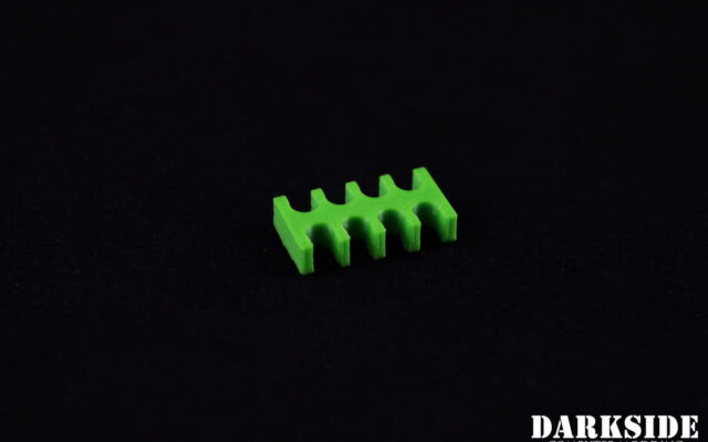 8-pin Cable Management Holder Comb - Green